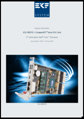 EKF SC2-PRESTO CompactPCI Product Information