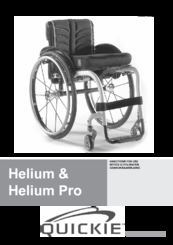 Sunrise Medical Helium Pro Directions For Use Manual