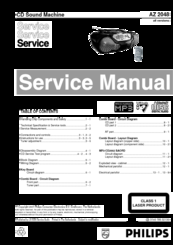 Philips AZ 2048 Service Manual