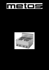 Metos OPCE 40 Installation And Operation Manual