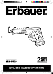 Erbauer ERI067RSP Instruction Manual