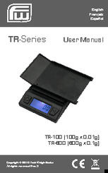 Fast Weigh Scales TR-100 User Manual