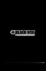Black Box SW730A Manual