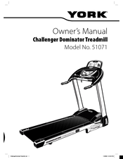 York challenger dominator 51071 Owner's Manual