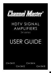 Channel Master CM-3410 User Manual