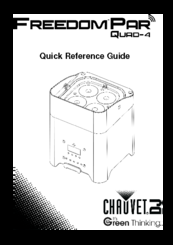 Chauvet Freedom Par Quad-4 Quick Reference Manual