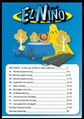 Texsun El Nino Series Assembly Instruction Manual