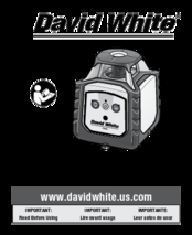 David White 3900HV Owner's Manual