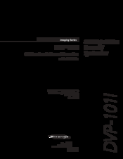 Miranda DVP-101i Manual To Installation And Operation