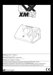 dB Technologies LVX XM15 User Manual