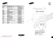 Samsung PS-51D6910 User Manual