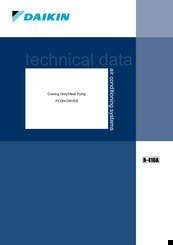 Daikin FCQH71D8VEB Technical Data Manual