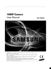 Samsung SDC-9442DC User Manual
