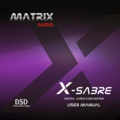 Matrix Audio X-sabre User Manual
