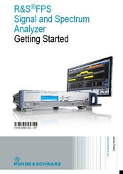 Rohde & Schwarz R&S FPS Getting Started