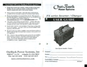 Outback FX series User Manual