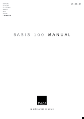 Dali BASIS 100 Manual