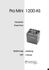 Hensel Pro Mini 1200AS User Manual