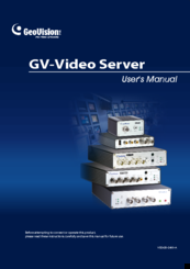 GeoVision GV-VS2400 User Manual