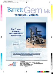 R.J.Mobility GEM MK III Technical Manual