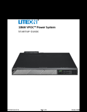 LiteOn VPOC VP-3103-111U Startup Manual