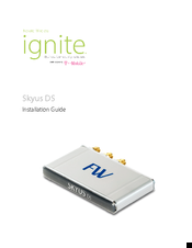 Ignite Skyus DS Installation Manual