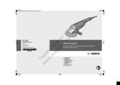 Bosch GWS PROFESSIONAL 26-230 B Original Instructions Manual