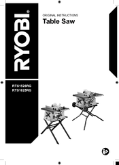 Ryobi RTS1526RG Manuals | ManualsLib