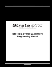 Toshiba Strata Ctx670 Manuals Manualslib