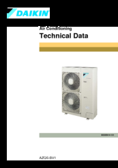 Daikin AZQS-BV1 Technical Data Manual