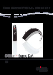 oticon Sumo 20DM User Instructions