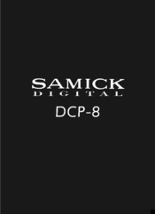 Samick DCP-8 Manual