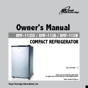 Royal Sovereign International RMF-113SS Owner's Manual