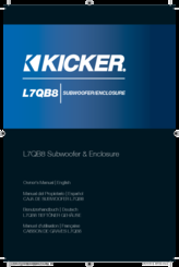 Kicker L7QB8 Owner's Manual