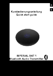 Imperial BAT 1 Quick Start Manual