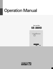 Inter-m SB-300HD Operation Manual