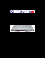Supermicro SBI-7427R-SH User Manual