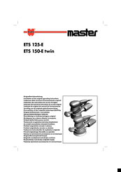 wurth Master ETS 150-E twin Translation Of The Original Operating Instructions