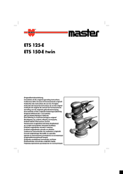wurth Master ETS 125-E Translation Of The Original Operating Instructions