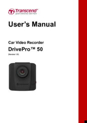 Transcend DrivePro 50 User Manual
