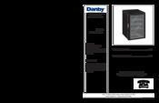 Danby DWC257BL Owner's Manual