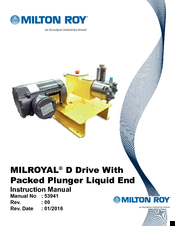 Milton Roy MILROYAL D Instruction Manual