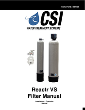 CSI REACTR VS RF15VS-S2 User Manual