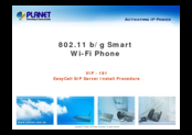 Planet Networking & Communication VIP - 191 Manual