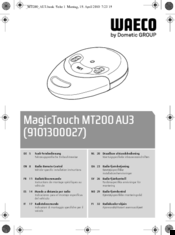 Waeco MagicTouch MT200 AU3 9101300027 Vehicle-Specific Installation Instructions