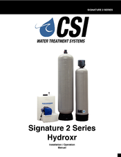 CSI UTP15-S2 Installation And Operation Manual