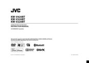 Jvc KW-V420BT Instruction Manual