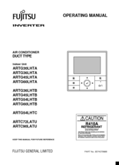 Fujitsu ARTC72LATU Operating Manual
