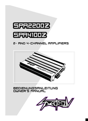 Spectron SPA2200Z Owner's Manual
