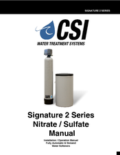 CSI TN25-S2 Installation And Operating Manual